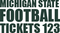 Michigan State Football Tickets 123 Logo