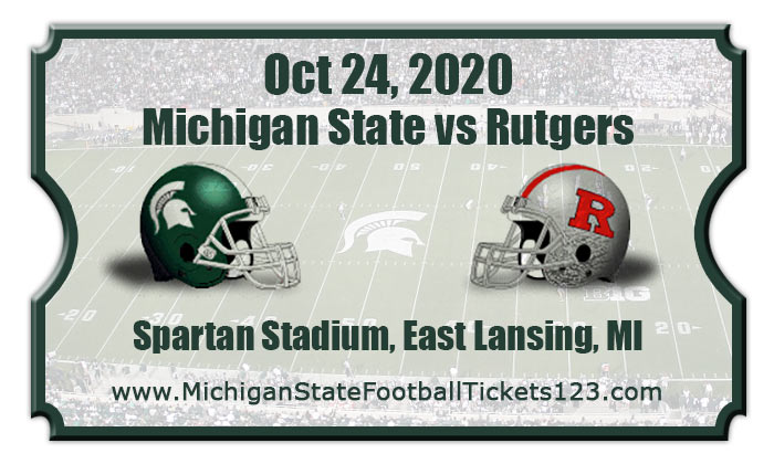 Michigan State Spartans vs Rutgers Scarlet Knights Football Tickets | 11/21/20