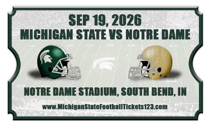 2026 Michigan State Vs Notre Dame