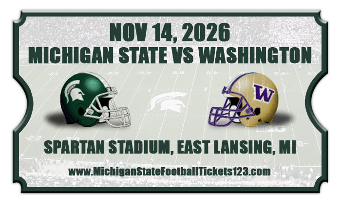 2026 Michigan State Vs Washington
